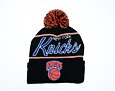Kulich Mitchell & Ness SCRIPT POM BEANIE HWC New York Knicks Black