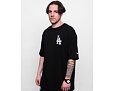Triko New Era MLB League Essentials Oversized Tee Los Angeles Dodgers Black/White