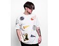 Triko New Era Heritage Patch Oversized Tee Off White / Navy