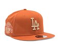 Kšiltovka New Era 9FIFTY MLB Side Patch Los Angeles Dodgers Redwood / Oat Milk