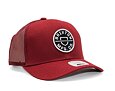 Kšiltovka Brixton Crest X MP Mesh Cap Burgundy