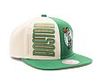 Kšiltovka Mitchell & Ness NBA Pop Panel Snapback Boston Celtics Off White / Green