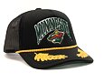 Kšiltovka Mitchell & Ness Nhl Gold Leaf Trucker Wild Black