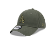 Kšiltovka New Era 39THIRTY MLB League Essential Los Angeles Dodgers New Olive