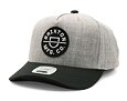 Kšiltovka Brixton Crest C MP Snapback - Heather Grey/Black