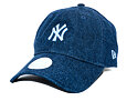Dámská Kšiltovka New Era - MLB Denim 9TWENTY - NY Yankees - Navy / Blue