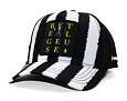 Kšiltovka Capslab - Beetlejuice Trucker - Betelgeuse Say It Three Times Patch - Black / White Stripe
