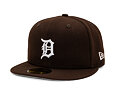 Kšiltovka New Era - MLB Seasonal 59FIFTY - Detroit Tigers - Burnt Wood - Brown