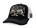 Kšiltovka Von Dutch - Flying Eyeball Side Patch Trucker - Black / White