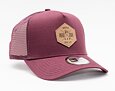 Kšiltovka New Era 9FORTY A-Frame Trucker Heritage Patch Snapback Maroon