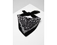 Šátek Urban Classic TB4068 Bandana Black / White