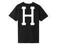 Triko HUF Essentials Classic H T-Shirt Black