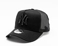 Dětská Kšiltovka New Era - MLB Clean 9FORTY Trucker - NY Yankees - Black