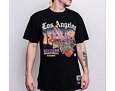 Triko Mitchell & Ness Scenic Tee Los Angeles Lakers Black