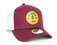 Kšiltovka New Era 9FORTY A-Frame Trucker Camp Patch Maroon