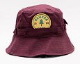 Klobouk New Era Adventure Bucket Camp Patch Maroon