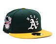 Kšiltovka New Era 59FIFTY MLB Team League 5 Oakland Athletics Dark Green