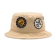 Klobouk New Era Heritage All Over Patch Bucket Oat Milk