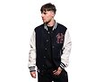 Bunda New Era MLB Lifestyle Varsity Jacket New York Yankees Navy / Off White