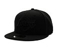 Kšiltovka New Era - NBA Black on Black 59FIFTY - LA Lakers - Black