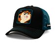Kšiltovka Capslab - Looney Tunes Trucker - Taz Snarl - Black / Night Blue