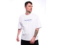 Triko Karl Kani - Woven Signature Chrome Logo Crop Tee - white