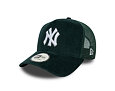 Kšiltovka New Era - MLB Seasonal Cord 9FORTY Trucker - NY Yankees - Dark Green