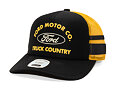 Kšiltovka Brixton - Ford Built Tough Mp Trucker Hat - Burnt Rubber/Empire Yellow