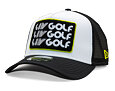Kšiltovka New Era - LIV Golf 9FORTY A-Frame - LIV Logo - White