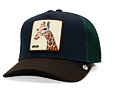 Kšiltovka Goorin - Tricolor Giraffe - Navy/Green/Brown