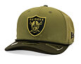 Kšiltovka New Era - NFL25 "Salute to Service" - 9SEVENTY Stretch-Snap - Las Vegas Raiders