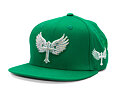 Kšiltovka Reflection Luxury Shine Loud Snapback - Joker Green / White
