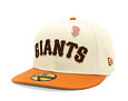 Kšiltovka New Era - MLB 1984 ASG Pin Pre-Curved 59FIFTY - SF Giants - Cream / Brown