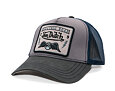 Kšiltovka Von Dutch - Electric Road Flying Eyeball Patch Baseball Trucker - Grey / Blue