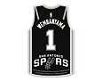 Připínáček WinCraft - NBA Collector Pin Jewelry Card - Victor Wembanyama - San Antonio Spurs
