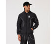 Bunda New Era - MLB Piping Track Jacket - NY Yankees - Steel