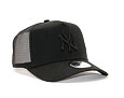 Kšiltovka New Era Clean Trucker New York Yankees Snapback Black / Black