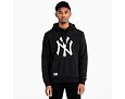 Mikina s kapucí New Era Essential MLB Team Logo Hoody New York Yankees Black