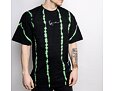 Triko Karl Kani Small Signature Tie Dye Tee black/green