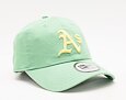 Kšiltovka New Era 9TWENTY MLB Essential Casual Classic Oakland Athletics Strapback Mint/Lime Yellow