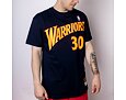 Triko Mitchell & Ness Name & Number tee Golden State Warriors Stephen Curry Navy