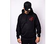 Mikina New Era MLB Foil Back Print Hoody New York Yankees Black/Metallic Red