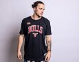 Triko Mitchell & Ness Arch Tee Chicago Bulls Black