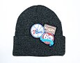 Kulich Mitchell & Ness XL LOGO PATCH KNIT HWC Philadelphia 76Ers Black