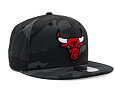 Kšiltovka New Era 9FIFTY NBA Team Camo Chicago Bulls Midnite Camo