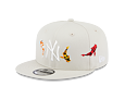 Kšiltovka New Era 9FIFTY MLB Koi Fish New York Yankees Stone / Optic White