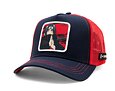 Kšiltovka Capslab - Naruto Trucker - Itachi Hand Sign - Navy / Red