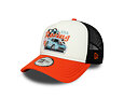 Dětská Kšiltovka New Era - Racing Foam 9FORTY Trucker - Orange / White