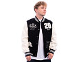 Bunda New Era - Patch Varsity Jacket - Black