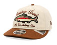 Kšiltovka New Era - Wild "Fishing Club" 9FIFTY Retro Crown - Cream / Auburn